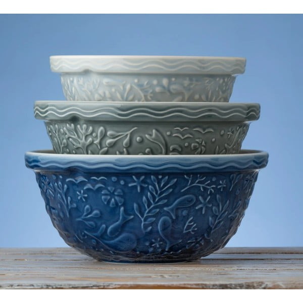 Svijetlo plava zdjela od kamenine ø 24 cm Nautical – Mason Cash-image-1