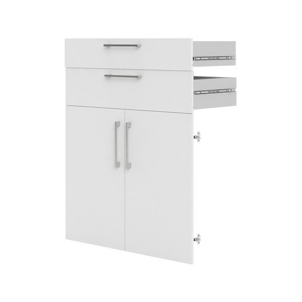 Bijela komponenta za modularni sustav polica 84x105 cm Prima – Tvilum-image-2