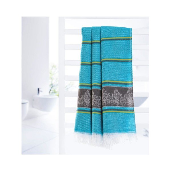 Hamam ručnik Loincloth Blue, 80x170 cm-image-2
