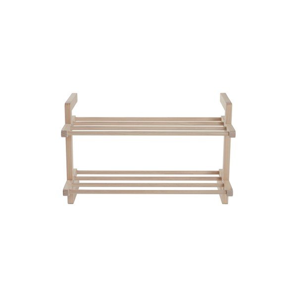 Viseći stalak za cipele od masivnog bora u svijetloj prirodnoj boji 70x45x38 cm Eddison – Jotex-image-2