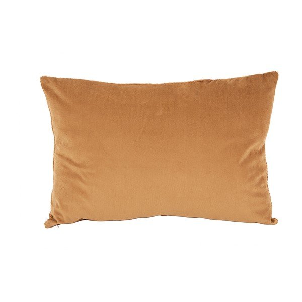 Smeđi baršunasti jastuk PT LIVING Velvet, 60 x 30 cm-image-3