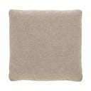 Bež ukrasni jastuk za sjedeću garnituru od šenila Blok – Kave Home