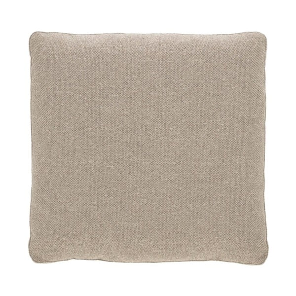 Bež ukrasni jastuk za sjedeću garnituru od šenila Blok – Kave Home
