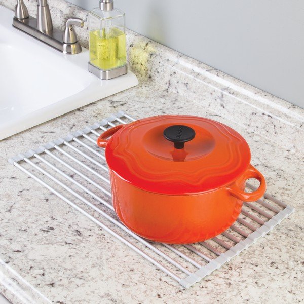 Aluminijski ocjeđivač za sudoper u srebrnoj boji Metro – iDesign-image-4