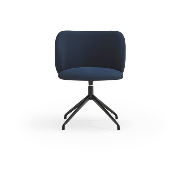 Tamno plava podstavljena blagovaonska stolica Mogi – Teulat-image-1