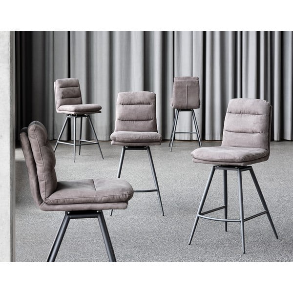 Tamnosmeđa barska stolica Canett Uri-image-1