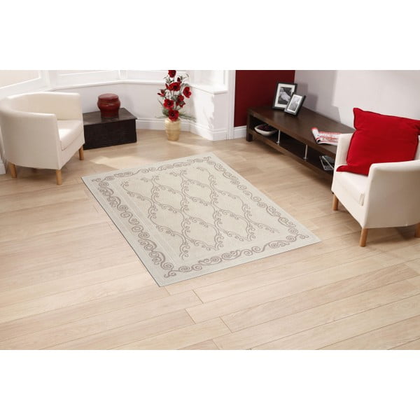 Krem pamučni tepih Floorist Gina, 80 x 300 cm-image-1
