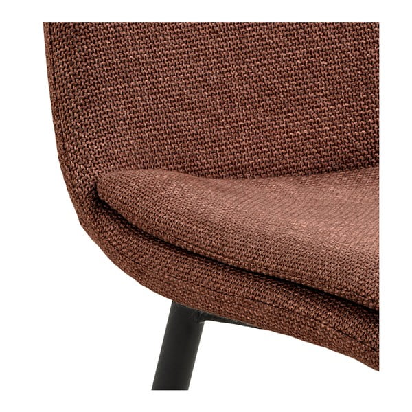 Blagovaonska stolica boja terakote Becca – Actona-image-4