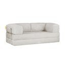 Bež sklopiva sofa od bouclé tkanine 180 cm Bloom – TemaHome