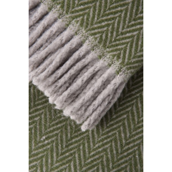 Zeleni pokrivač pamuk Euromant Skyline, 140 x 160 cm-image-2