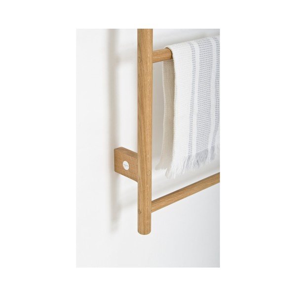 Zidni držač ručnika od hrastovog drveta Wireworks Towel Rail Wallbar-image-3