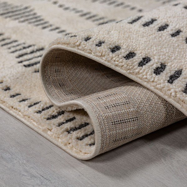 Krem tepih 200x290 cm Knot – Flair Rugs-image-4