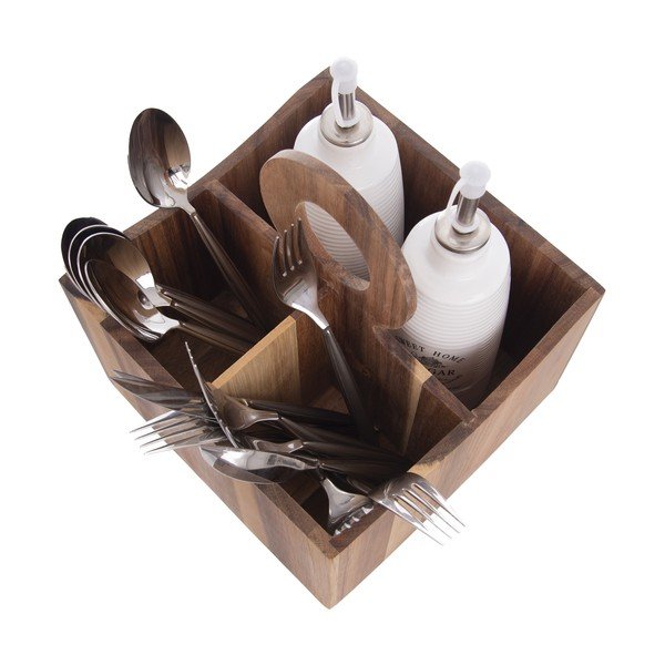 Drveni stalak za kuhinjski pribor Wooden - Orion-image-3