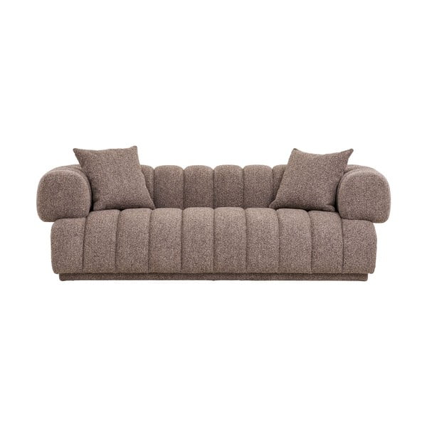 Smeđa sofa 226 cm Aurora – House Nordic