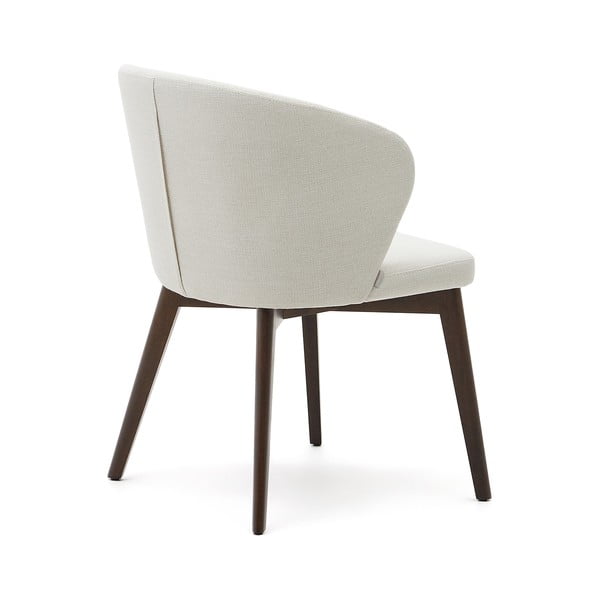 Krem podstavljena blagovaonska stolica Darice – Kave Home-image-3