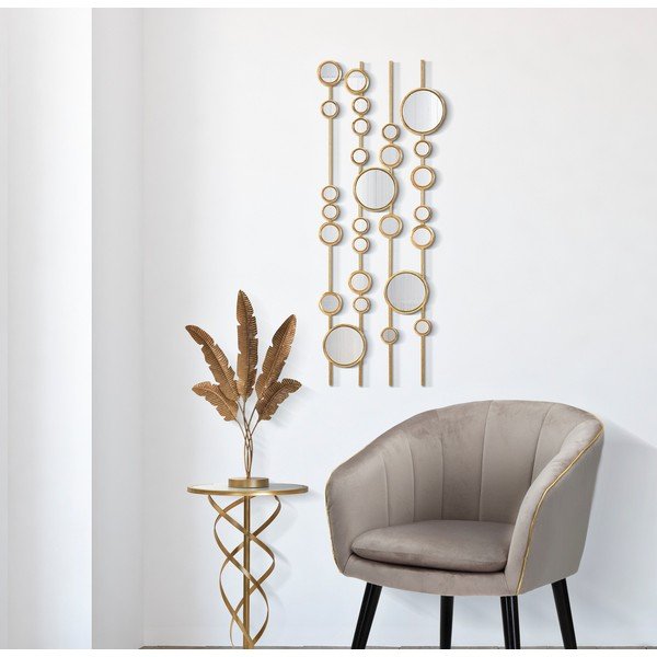 Metalni zidni ukras 35,5x90 cm Small Mirros - Mauro Ferretti-image-1