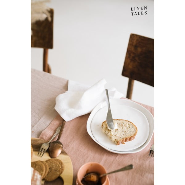 Set od 2 bijele lanene salvete Linen Tales-image-3