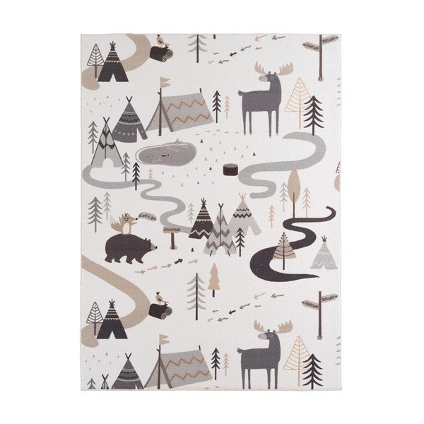 Krem periv dječji tepih 120x170 cm Coco 1135 – Ayyildiz Carpets