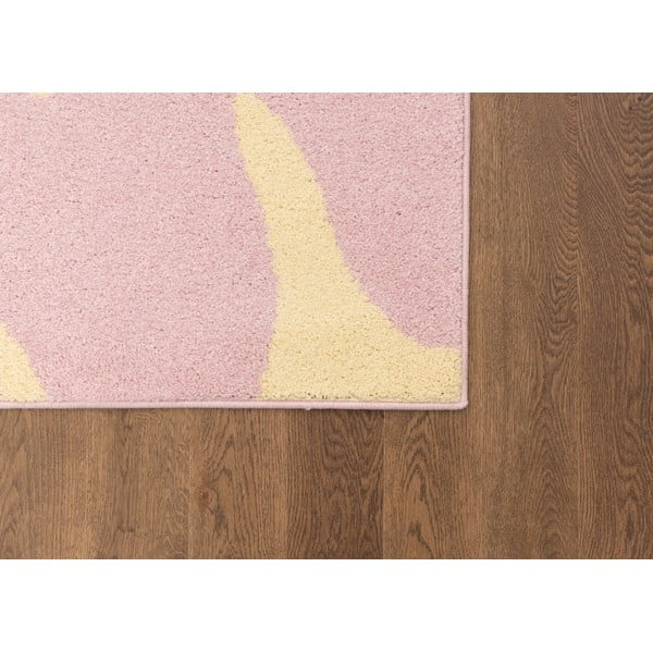 Žuti /ružičasti dječji tepih 120x170 cm Hugsy Vanilla – FD-image-3