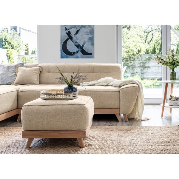 Bež podnožnik Miuform Dazzling Daisy-image-4