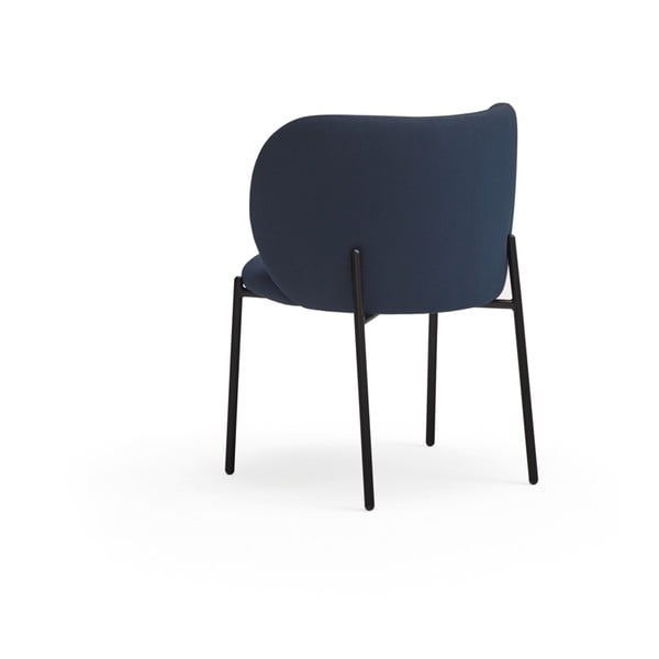 Tamno plave podstavljene blagovaonske stolice u setu 2 kom Mogi – Teulat-image-2