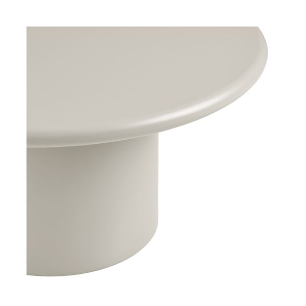 Krem okrugao stolić za kavu ø 80 cm Nagano – House Nordic-image-2