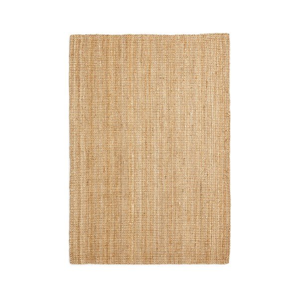 Ručno rađen juten tepih u prirodnoj boji 160x230 cm Madelin – Kave Home