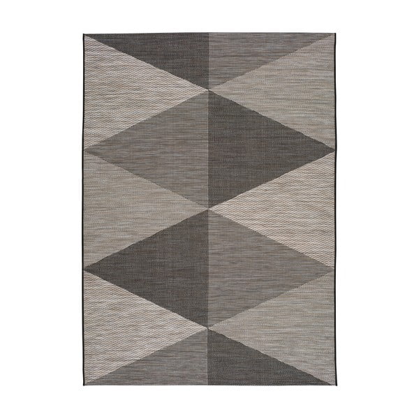 Sivi vanjski tepih Universal Biorn Gray, 130 x 190 cm