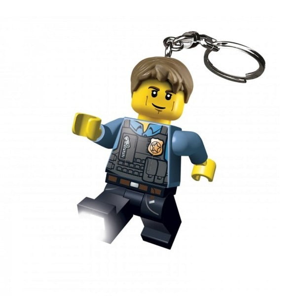 Svjetleći privjesak za ključeve LEGO Policeman