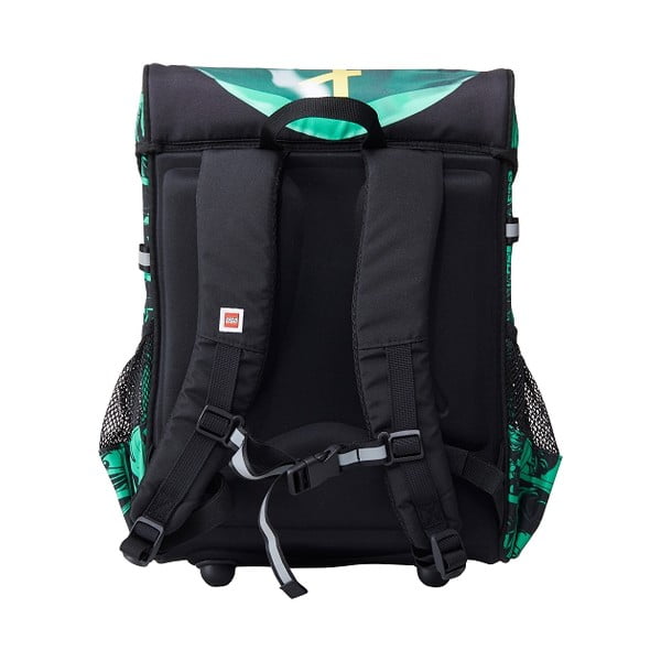 Zelena dječja školska torba LEGO® Ninjago Easy, 18 l-image-1