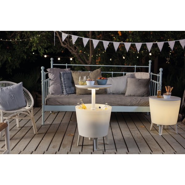 Okrugao vrtni stol s prostorom za led 49.5x49.5 cm Illuminated cool – Keter-image-4