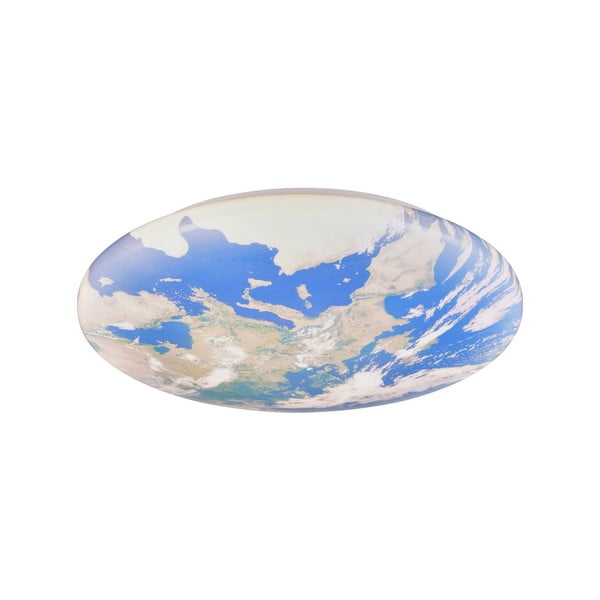 Plava LED dječja stropna svjetiljka ø 37 cm Terra – Reality-image-1