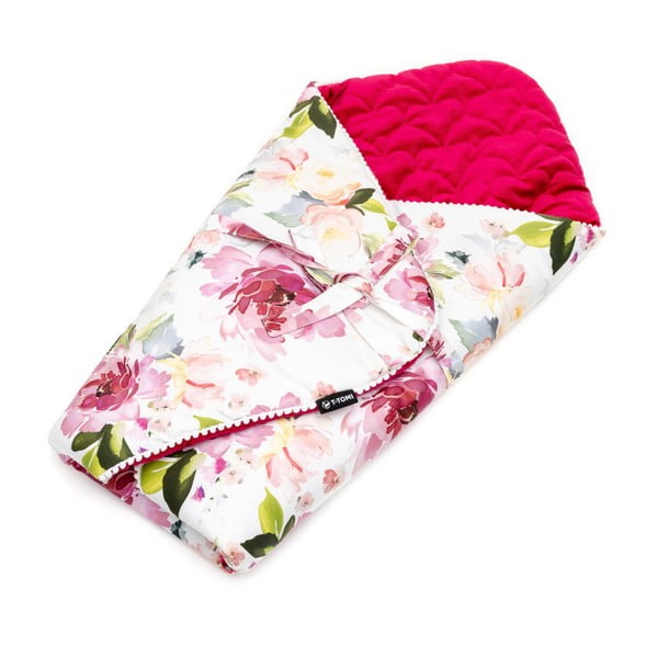 Pokrivač za povijanje Watercolor Flowers – T-TOMI