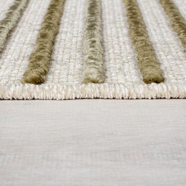 Zeleni perivi tepih od šenila 200x320 cm Elton – Flair Rugs-image-4