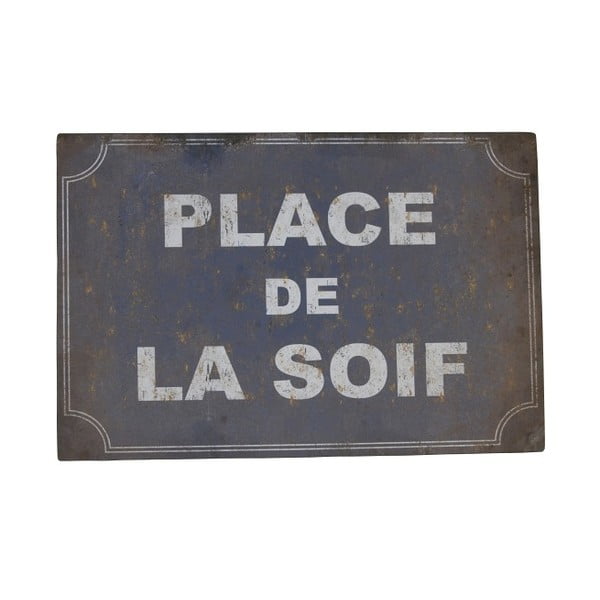 Metalni znak Antic Line De La Soif