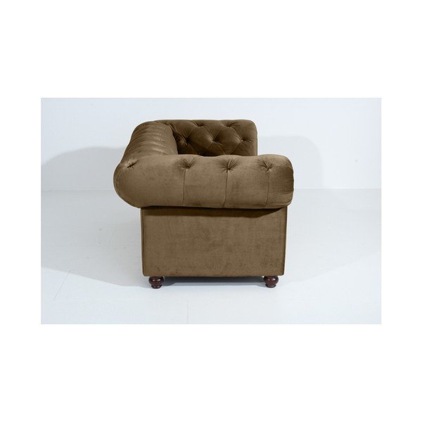 Pješčano smeđa sofa Max Winzer Orleans Velvet, 196 cm-image-2
