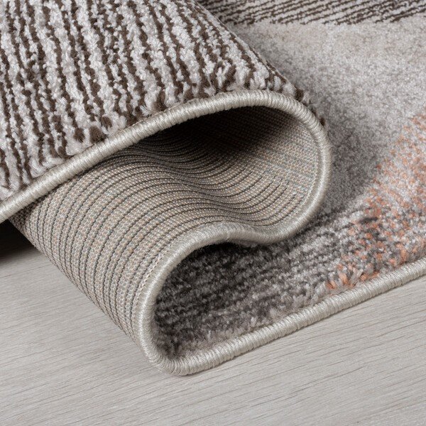 Sivo-ružičasti tepih Flair Rugs Centro, 120 x 170 cm-image-1