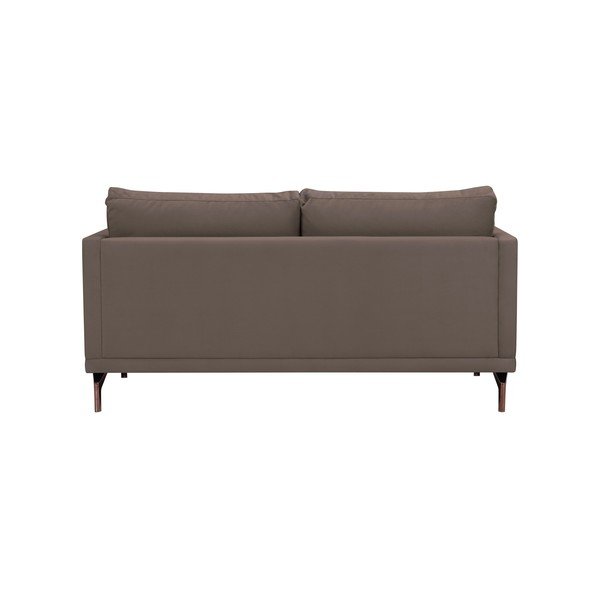 Smeđa dvosjeda s bazom u zlatnoj boji Windsor &amp; Co Sofas Jupiter-image-3