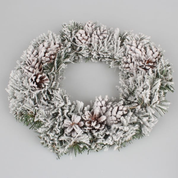 Snježni ukrasni vijenac Dakls, promjer 26 cm