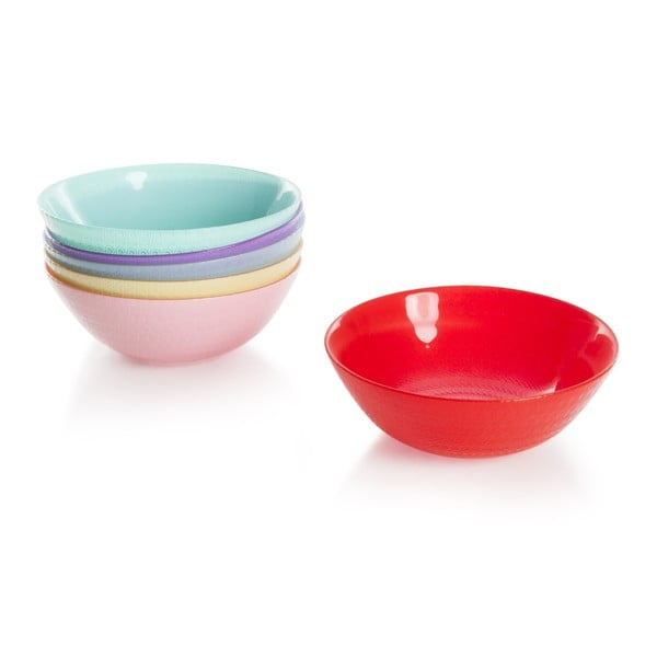 Set od 6 Akasya zdjela u boji