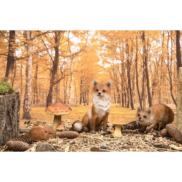 Vrtna figurica od polyresina Fox – Esschert Design-image-1