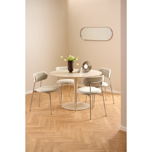 Krem blagovaonska stolica Lyric – Actona-image-2