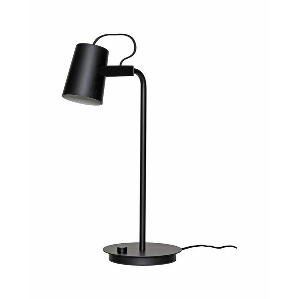 Crna stolna lampa (visina 54 cm) Ardent – Hübsch