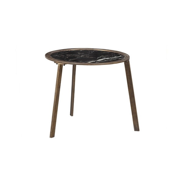 Crni stolić za kavu 58x58 cm Lax – BePureHome-image-1