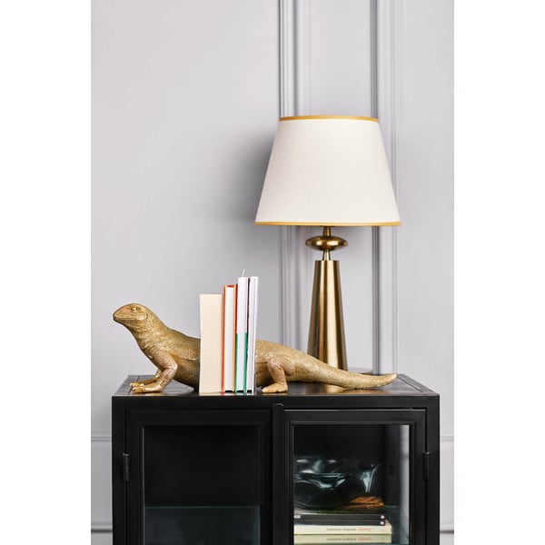 Set dvaju stopera za knjige u zlatnim bojama Kare dizajn gušter-image-1