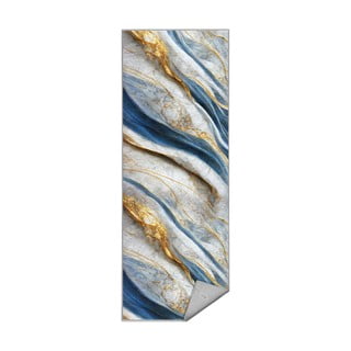 Plava perivia staza 80x200 cm Golden Spill – Mila Home