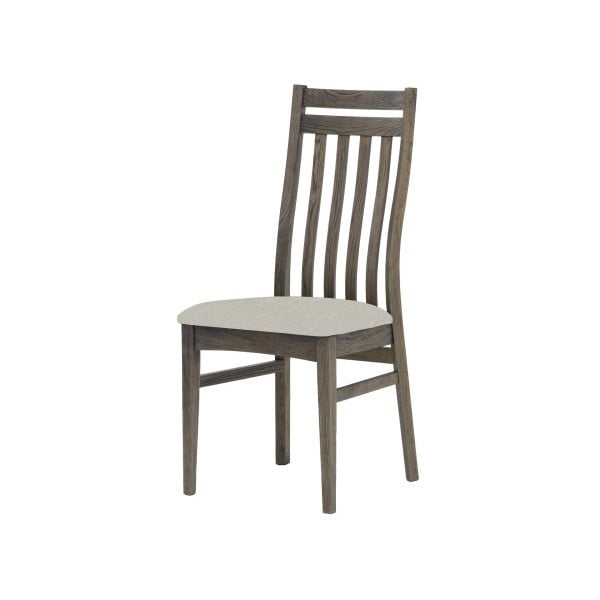 Smeđe-siva stolica za blagovanje Canett Geranium