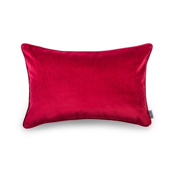 Crvena jastučnica WeLoveBeds Mystic Burgundy, 40 x 60 cm