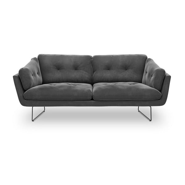 Tamnosiva baršunasta sofa Windsor & Co Sofas Gravity