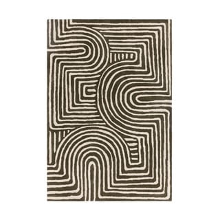 Zeleni ručno rađen vuneni tepih 120x170 cm Reef – Asiatic Carpets
